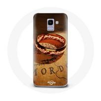 Coque pour Samsung Galaxy A8 2018 Le Seigneur des anneaux Les Anneaux de pouvoir The Lord of the Rin