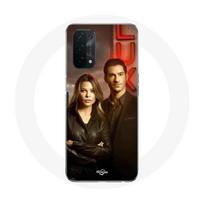 Coque pour Oppo A74 Chloe Decker et Lucifer Morningstar