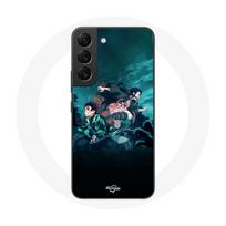 Coque pour Samsung Galaxy S21 FE Demon Slayer Manga Tanjiro et Nezuko
