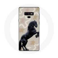 Dėklas, skirtas Samsung Galaxy Note 9 Fryzų juodojo arklio veislei juoda