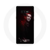 Coque pour Samsung Galaxy Note 9 Lucifer Série fond noir