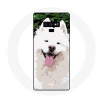 Coque pour Samsung Galaxy Note 9 Samoyède Blanc Race de chiens