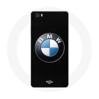 Coque pour Huawei P8 Lite BMW Logo fond noir