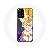 Coque pour Samsung Galaxy A13 5G Dragon Ball Manga Anime Sangoku Visage énervé