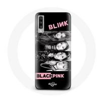 Coque pour Samsung Galaxy A70 Blackpink Square One Album Affiche Chanson BOOMBAYAH