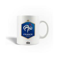 Mug en Céramique Équipe de France de football Logo Bleu