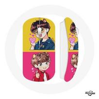 Souris Sans Fil BTS Bangtan Sonyeondan Dynamite V Et J-Hope Fanart
