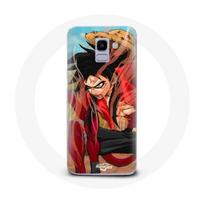 Coque pour Samsung Galaxy A6 2018 Luffy Gear 5 One Piece Manga Anime