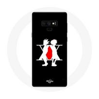 Coque pour Samsung Galaxy Note 9 Hunter x Hunter Manga Logo Noir