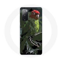 Coque pour Samsung Galaxy S20 FE Pionus Perroquet Rouge Vert