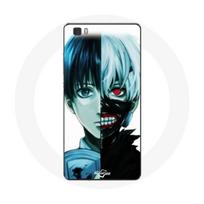 Coque pour Huawei P8 Tokyo Ghoul Visage Moitié