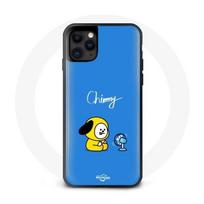 Coque pour Iphone 13 Pro Bangtan BTS BT21 Chimmy Jimin Fond Bleu mėlyna