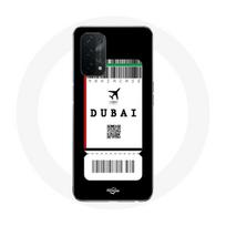 Coque pour Oppo A74 Billet d'avion Dubai