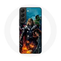 Coque pour Samsung Galaxy S21 FE Avengers film de super héros