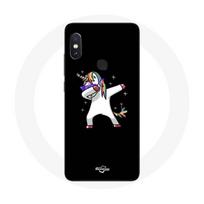 Coque pour Xiaomi Redmi Note 5 AI Dual Camera Dab unicorn licorne gryna