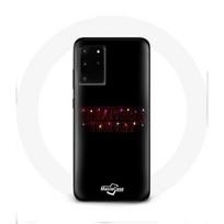 Coque pour Samsung Galaxy S11 Plus Stranger Things Affiche Logo Joyeux noël