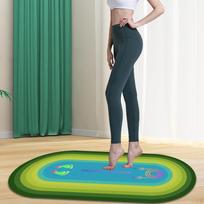 Jump Rope Mat Cushion Extra Thick Anti Slip Yoga Fitness Exercise for Indoor Outdoor Sports