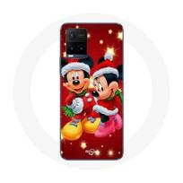 Case - Maniacase - Mickey Mouse and Minnie Mouse - Flexible - Shock protection - Black