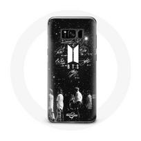 Case - BTS - Samsung Galaxy S8 - Soft - Black - Signature Members