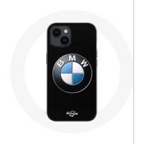 Dėklas iPhone 14 Plus BMW Logo juodas fonas - Maniacase juoda