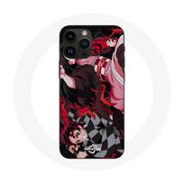 Dėklas, skirtas iPhone 14 Pro Max Demon Slayer Tanjiro Nezuko Attack Combat - Maniacase