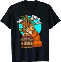 Bonsai Tree Monk Middle Finger Create Bonsai Unisex T-Shirt S