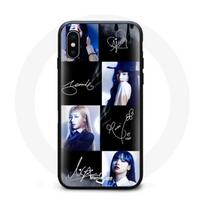 Coque - Maniacase - Iphone XS Max - Noir - Photo Blackpink - Souple juoda
