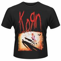 Korn 'Korn' Black Classic Rock Metal Band Tee Nu Unisex marškinėliai S
