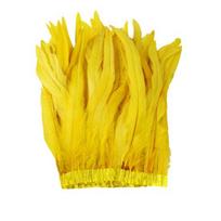 Yousheng 25-30CM Plunksnų skraistė Pečių apdangalas Apsiaustas Minkštas Reguliuojamas Retro Gotikinis Apykaklė Cosplay Vakarėlis Scenos pasirodymas Plunksnų sijonas Šokėjo kostiumas geltona