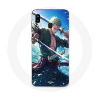 Coque Samsung Galaxy A20e One Piece Roronoa Zoro epée manga anime