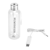300ml   Diffuser Mist Maker Portable USB Water Bottle Humidifier Car Home white
