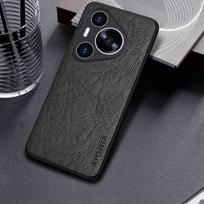 Dėklas, skirtas Huawei Pura70 Pro plus P60 P50 P50 P40 P30 Pro Lite funda Business wind cortex modelis Odinis galinis dangtelis, skirtas huawei pura 70 pro dėklui Pura 70 juoda