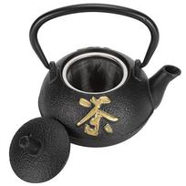 Uncoated iron teapot kettle with filter home tea room tea Zen set