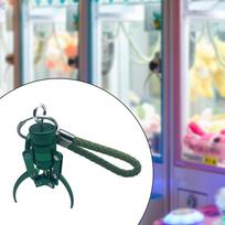 Aluminum Arcade Claw Machine Keychain Pendant for Men Girls Boys Kids Birthday Gifts žalia
