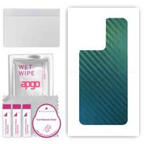 apgo Apsauginė lipdukas-oda nugarėlei, suderinama su Oppo Reno8 5G, Apvyniojimo plėvelė, Folija, Vinilas - Raštas Anglies Pluošto Chameleonas CAKA1