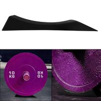 Barbell Deadlift Wedge Cushion, Sturdy, Universal Silicone Wedge, for oranžinė