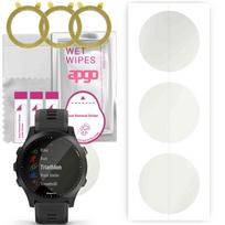 3x apgo Hydrogel Matte ekrano apsauga, skirta Garmin Forerunner 945, Hidrogelio plėvelė, Lankstus, Minkštas TPU su pozicionavimo sluoksniu lengvas montavimas