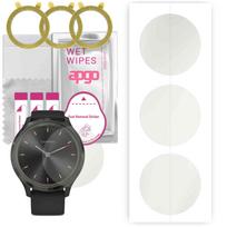 3x apgo Hydrogel Matte ekrano apsauga, skirta Garmin Vivomove 3, hidrogelio plėvelė, lanksti, minkštas TPU su pozicionavimo sluoksniu, kurį lengva montuoti