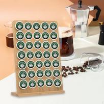 Coffee Pod Holder Display Rack Shelf, Pods Organizer Capsule Stand for Tea