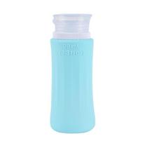 Vertical Stripes Silica Gel Packaging Bottle Inverted Reusable Cosmetic Empty Bottle 98ml Travel Storage Bottle Suit 98ml