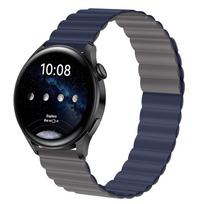 20 mm 22 mm silikoninės juostos magnetinės kilpos dirželis, skirtas Huawei laikrodžiui / Amazfit / Samsung Galaxy Watch / Garmin / xiaomi laikrodžiui For 22mm Strap smėlis