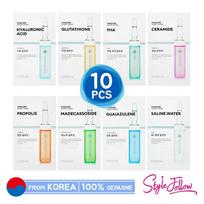 10pcs_[MISSHA] Mascure Solution Sheet Mask 27ml #Guaiazulene 10pcs white