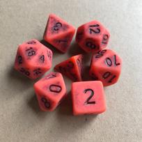 7pc/lot Digital Dice Set D4 D6 D8 D10 D12 D20 Colorful Polyhedral Dice for Entertainment Board Game B gray