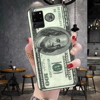 U.S. Dollar Money Phone Case For Samsung Galaxy S6 S7 S8 S9 S10 S21 S22 Plus Ultra Soft Black Phone Cover Galaxy S30