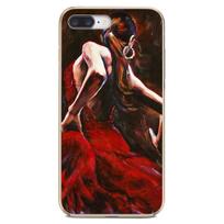 Red The Spanish Dancer Flamenco Art TPU Shell Cases For Xiaomi mi Redmi Note 2 3 4 5 5A 6 7 8 8t 9 9t 9s 10 10S Pro lite mi note 10 lite