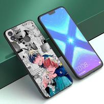 Duotas Yaoi Anime telefono dėklas, skirtas Huawei Honor 10X Lite 7A 7S 8A 8S 8C 8X 9A 9C 10i 20i 30i 20S 20E 9X Pro 10 8 Lite Black Cover Honor 30i blue