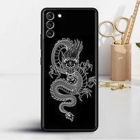 Dėklas Samsung Galaxy S22 S20 Ultra S21 FE S10 S9 Plus Note 20 10 Lite 9 Telefonui Minkštas Dangtelis Korpusas Drakonas Gyvūnas Samsung S22 5G