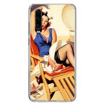 Madingas Seksualus Pin Up Merginos Vintažinis Viršelis Telefono Dėklas Huawei P30 P20 P10 P40 P50 Pro Mate 20 40 30 10 Lite Populiarus Fundas Menas Huawei P30 beige