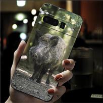 Phone Case for Google Pixel 7 Pro 7 6A 6 Pro 5A 4A 3A Pixel 4 XL Pixel 5 6 4 3 XL 3A XL 2 XL Wild boar  Case Funda Google Pixel 2