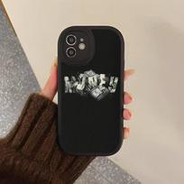 Yinuoda Funny Skull Currency telefono dėklas Kietas odinis telefono dėklas skirtas iPhone 13 12 Mini 11 14 Pro Max Xs X Xr 7 8 Plus 6 6s Se iphone11pro beige